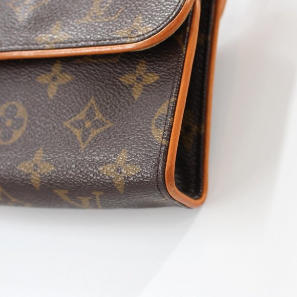 Louis Vuitton Monogram Florentine Fanny Pack Canvas Leather Adjustable Waist Bag - Picture 4 of 12